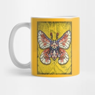 Surreal insect - butterfly Mug